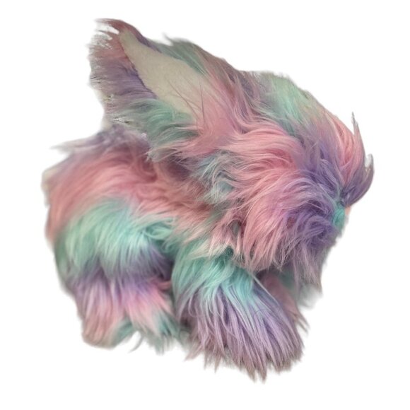 BUILD-A-BEAR Pastel Fuzzy Bunny 12"‎ Plush Stuffed Animal Collectible Easter EUC - Picture 7 of 15